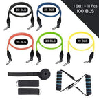 Resistance Band Set ( 11 Piece Set )-Buy 2 Free Shipping