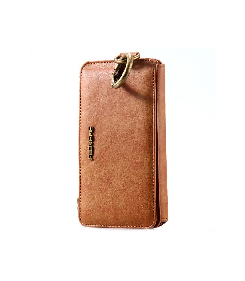 Classic Retro Stand Wallet Case for iPhone