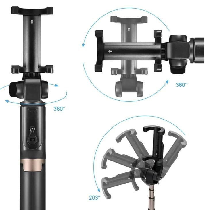 3D SMART BLUETOOTH HANDHELD SMOOTH GIMBAL【LAST DAY 50% OFF】