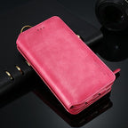 Classic Retro Stand Wallet Case for iPhone