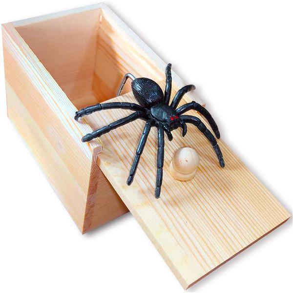 Spider box prank