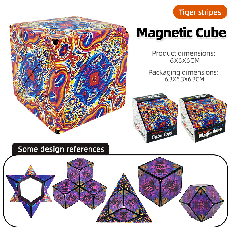 🎁【Buy 2 Get 2 Free】- Magnetic Rubik's Cube Decompression Toy