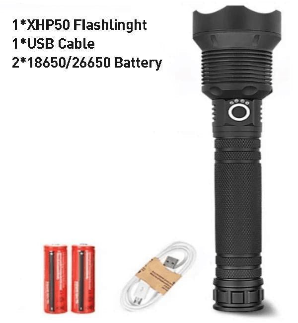 POWERFUL FLASHLIGHT！Buy 2 Get 1 for Free!(Add 3 to Cart to Get the 3rd for Free)