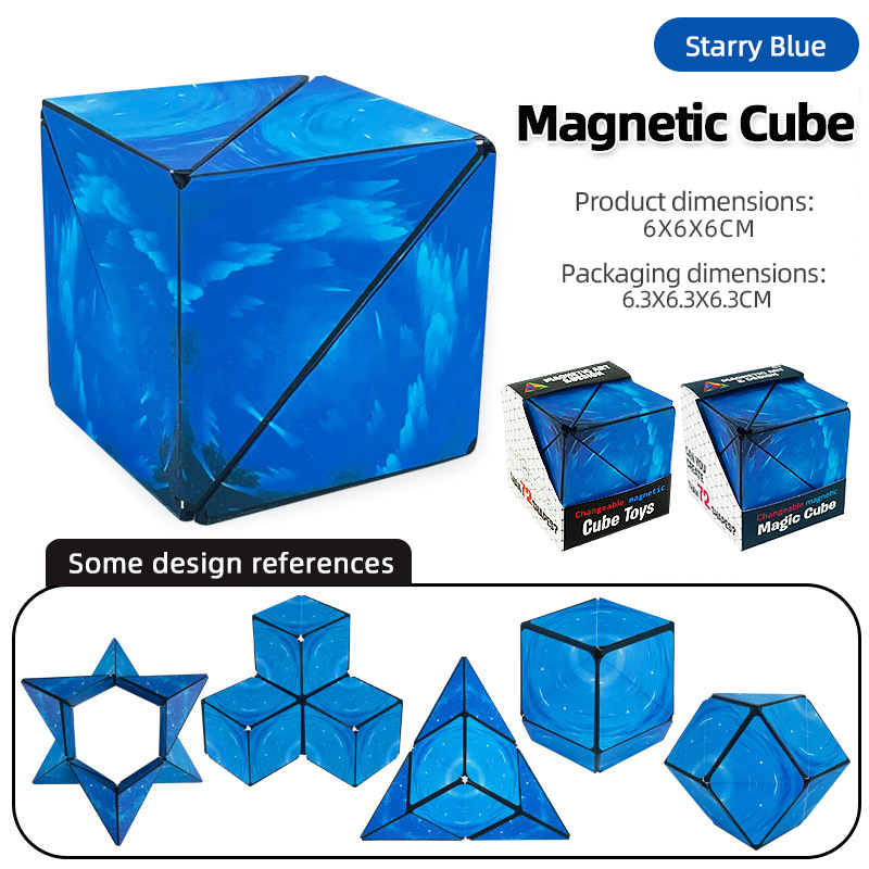 🎁【Buy 2 Get 2 Free】- Magnetic Rubik's Cube Decompression Toy