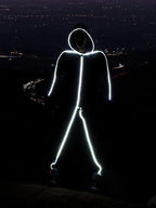 RGB COLOR LIGHT UP LED STICK FIGURE KIT