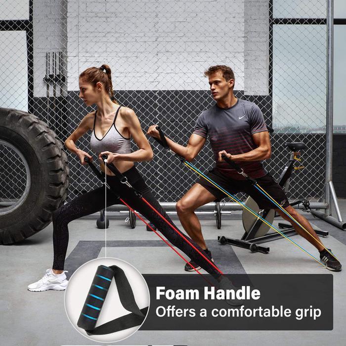 Resistance Band Set ( 11 Piece Set )-Buy 2 Free Shipping
