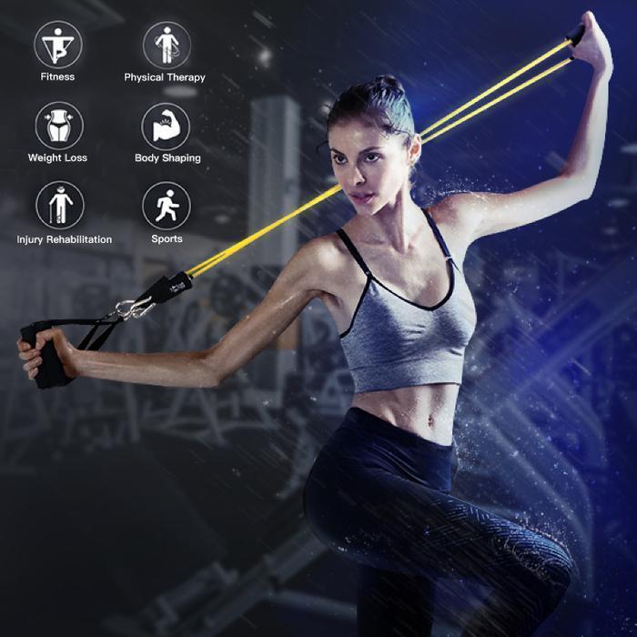 Resistance Band Set ( 11 Piece Set )-Buy 2 Free Shipping