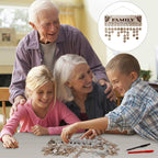 Xmas Sale Buy 2 Get 1 Free - Wooden Family Birthday Reminder Calendar Board