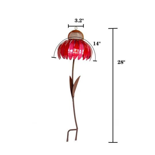 Last Day Promotion 75% OFF - Sensation Pink Coneflower Bird Feeder