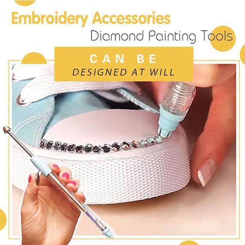 Last day discount🔥Buy 2 get 1 free🔥Embroidery Accessories Diamond Painting Tools