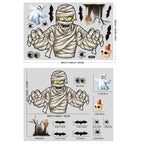 Halloween window stickers