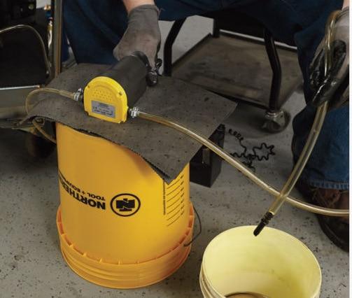 Quick Oil Change Pump